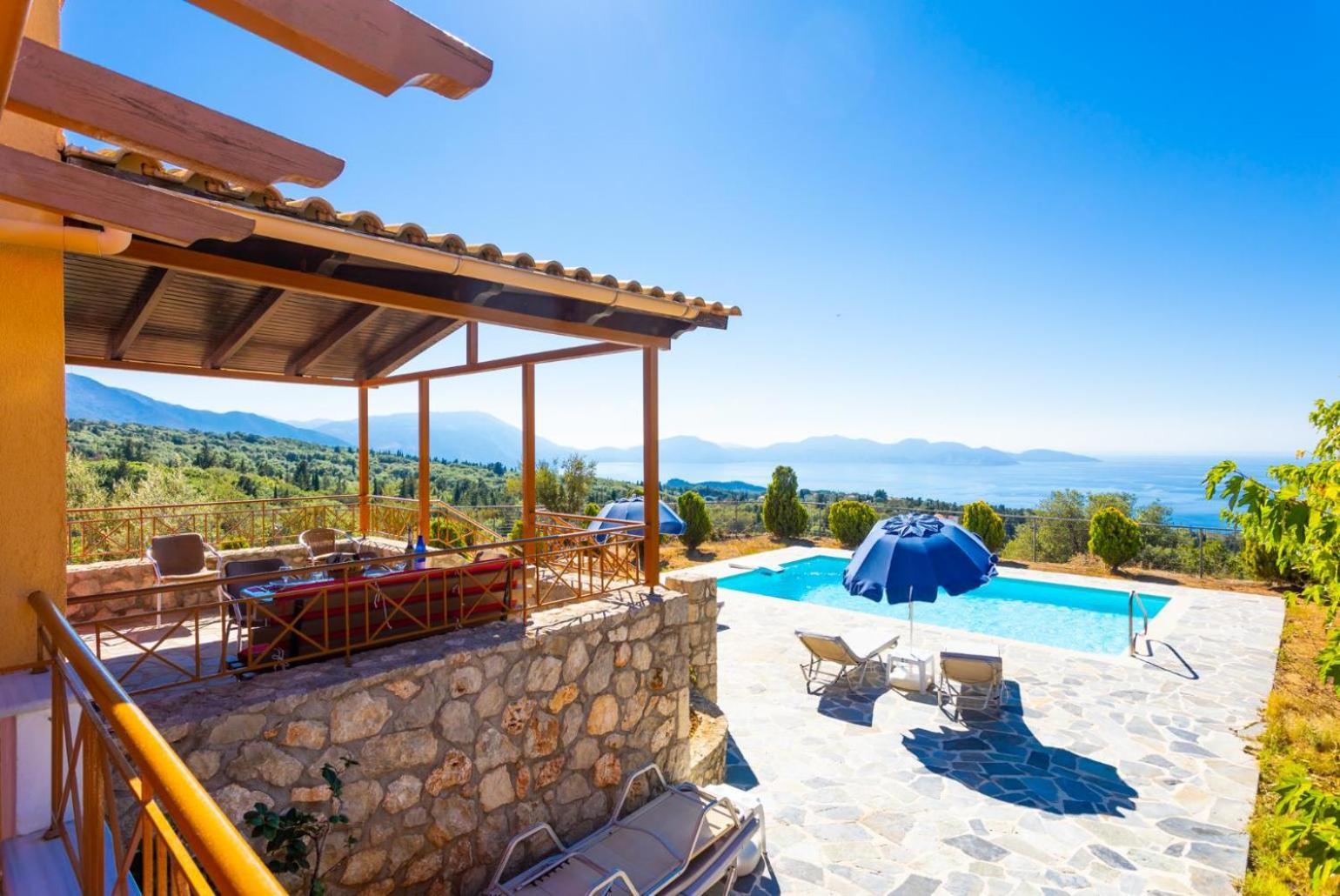 Villa Aetos Vasilikiadhes ภายนอก รูปภาพ